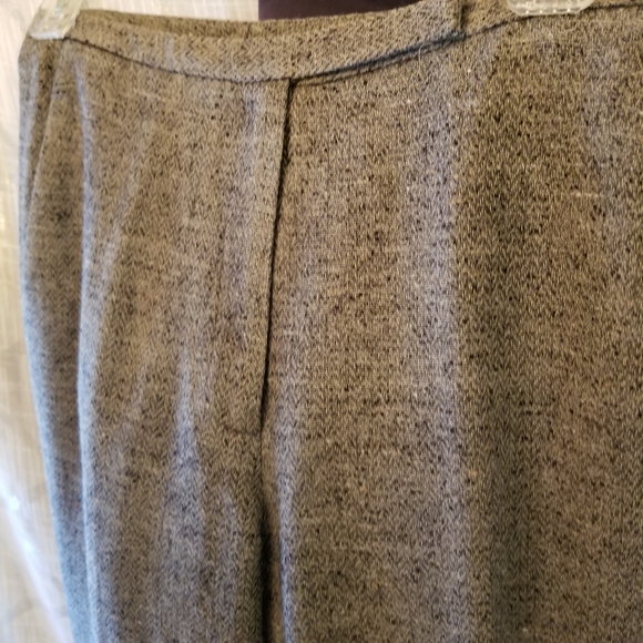 Ann Taylor Pants Career Suit Set Womens Size 2 Gray Wool Silk Blend - Picture 4 of 10